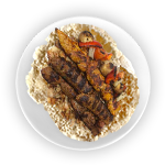 Chicken Shish & Lamb Shish Kebab 